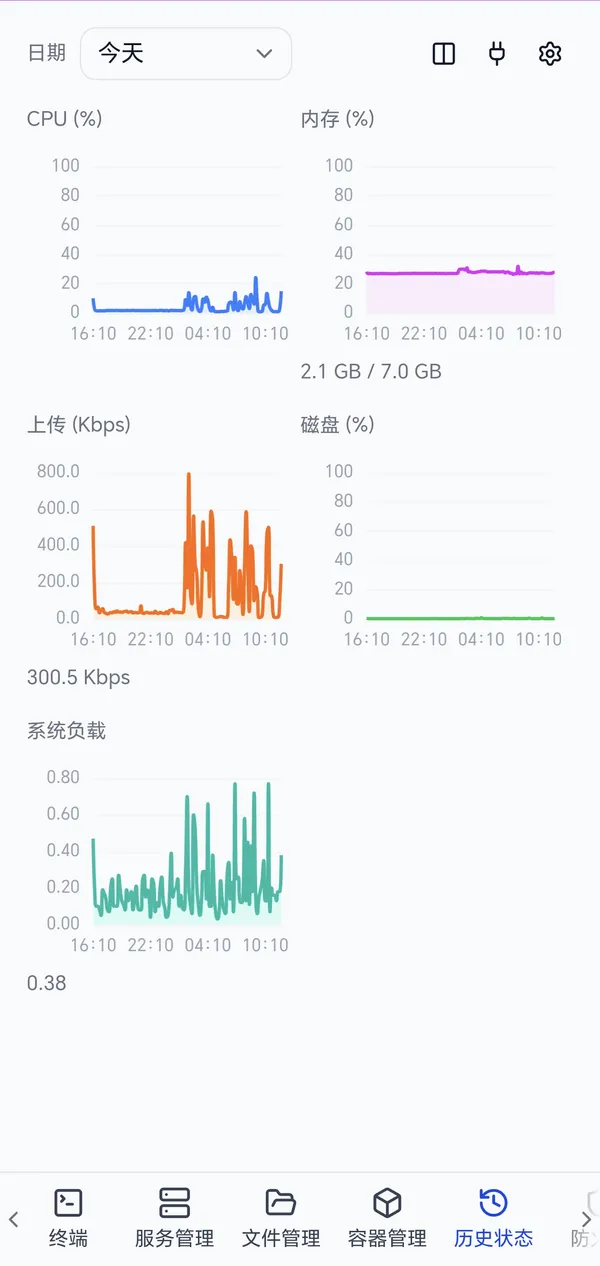 历史状态 - 移动端